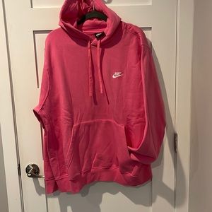 Nike pink hoodie